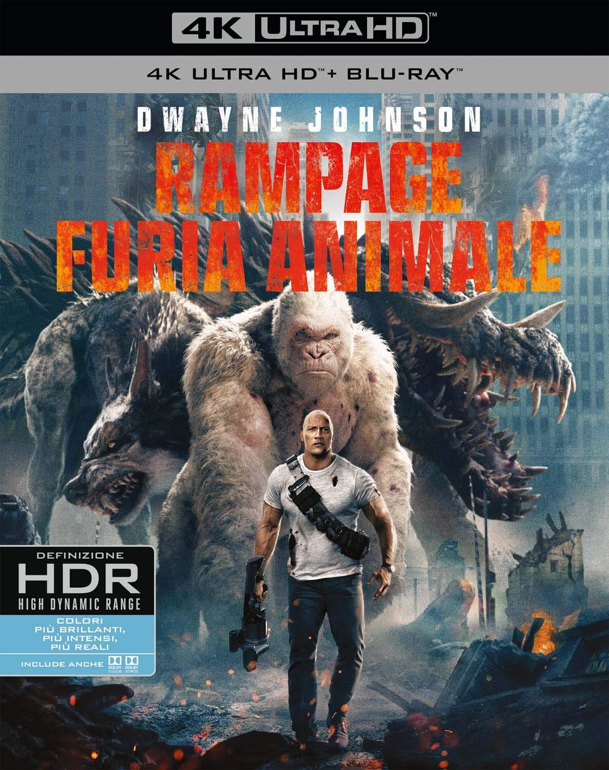 Rampage Ničitelé – 4K UHD + Blu-ray