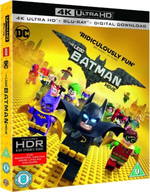 LEGO Batman film – 4K UHD + Blu-ray
