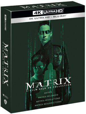 Matrix kolekce (4 filmy) – 4K UHD + Blu-ray