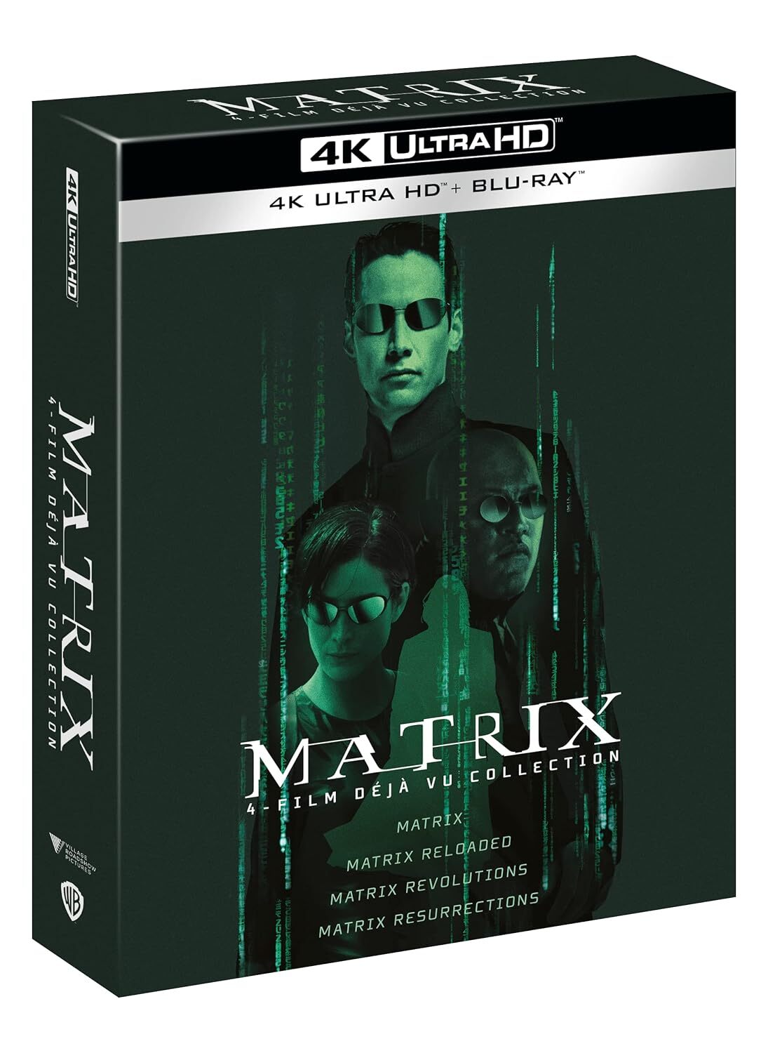 Matrix kolekce (4 filmy) – 4K UHD + Blu-ray
