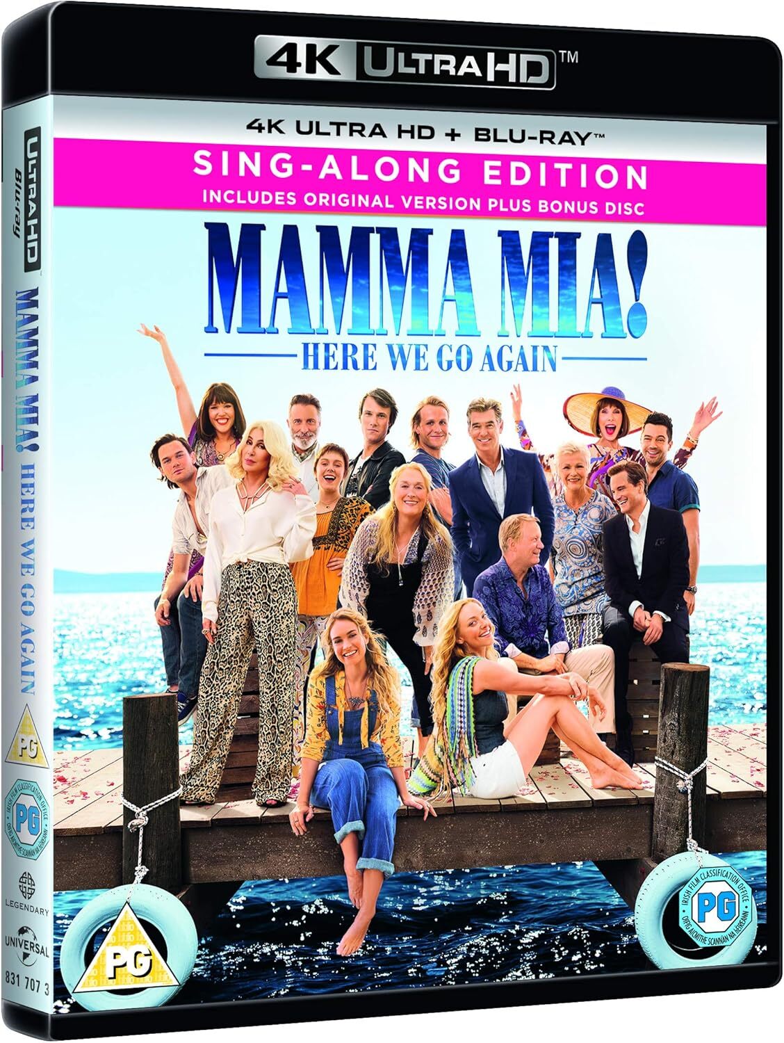 Mamma Mia! Here We Go Again – 4K UHD + Blu-ray