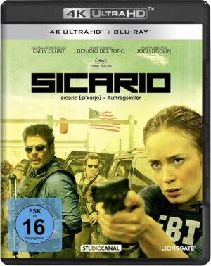 Sicario: Nájemný vrah – 4K UHD + Blu-ray