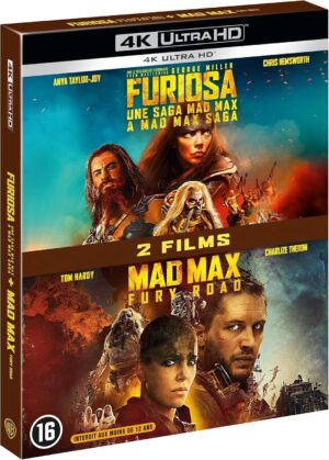 Šílený Max kolekce (Zběsilá cesta + Furiosa) – 4K UHD Blu-ray