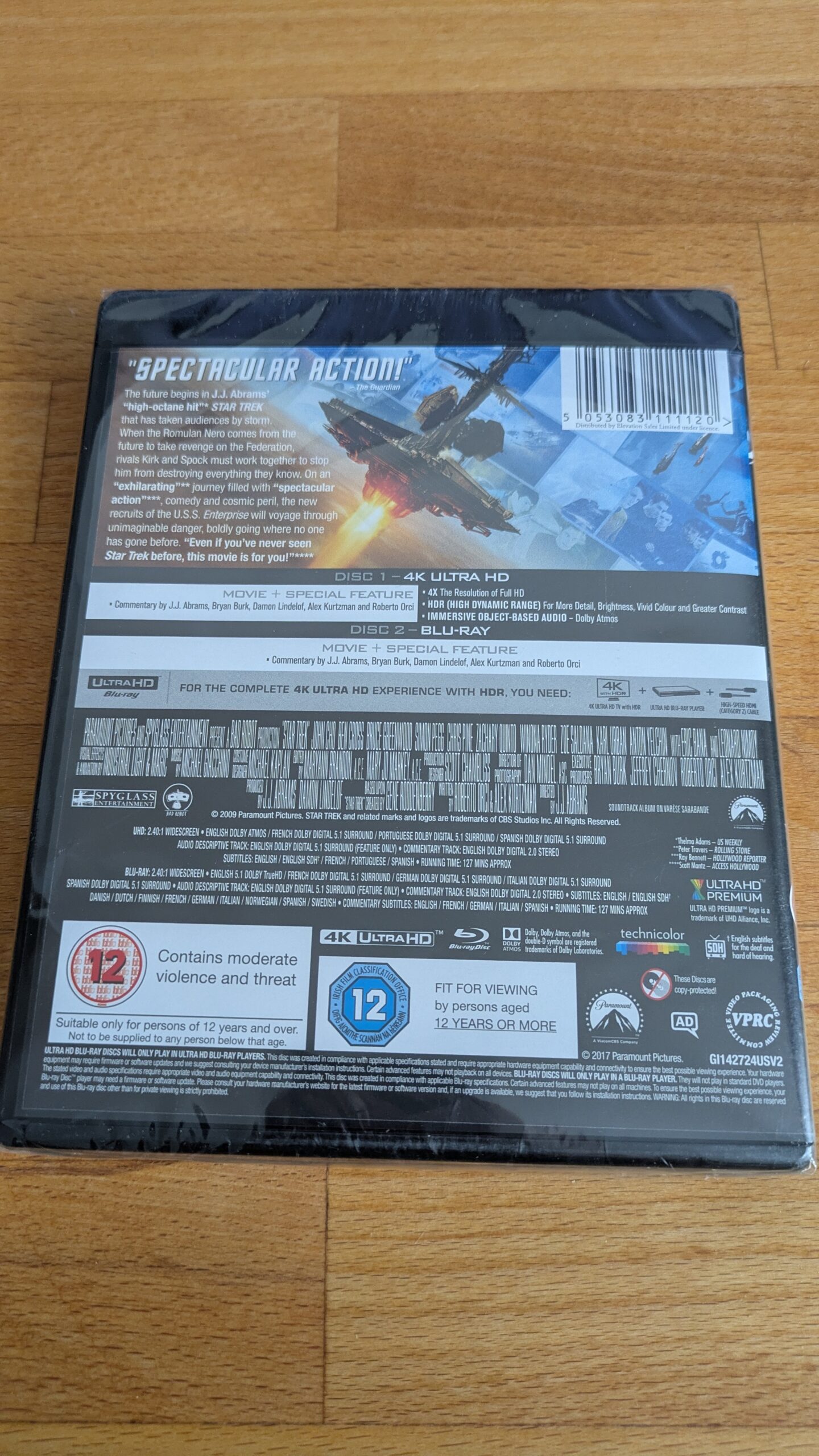 Star Trek (2009) – 4K UHD + Blu-ray - Obrázek 3