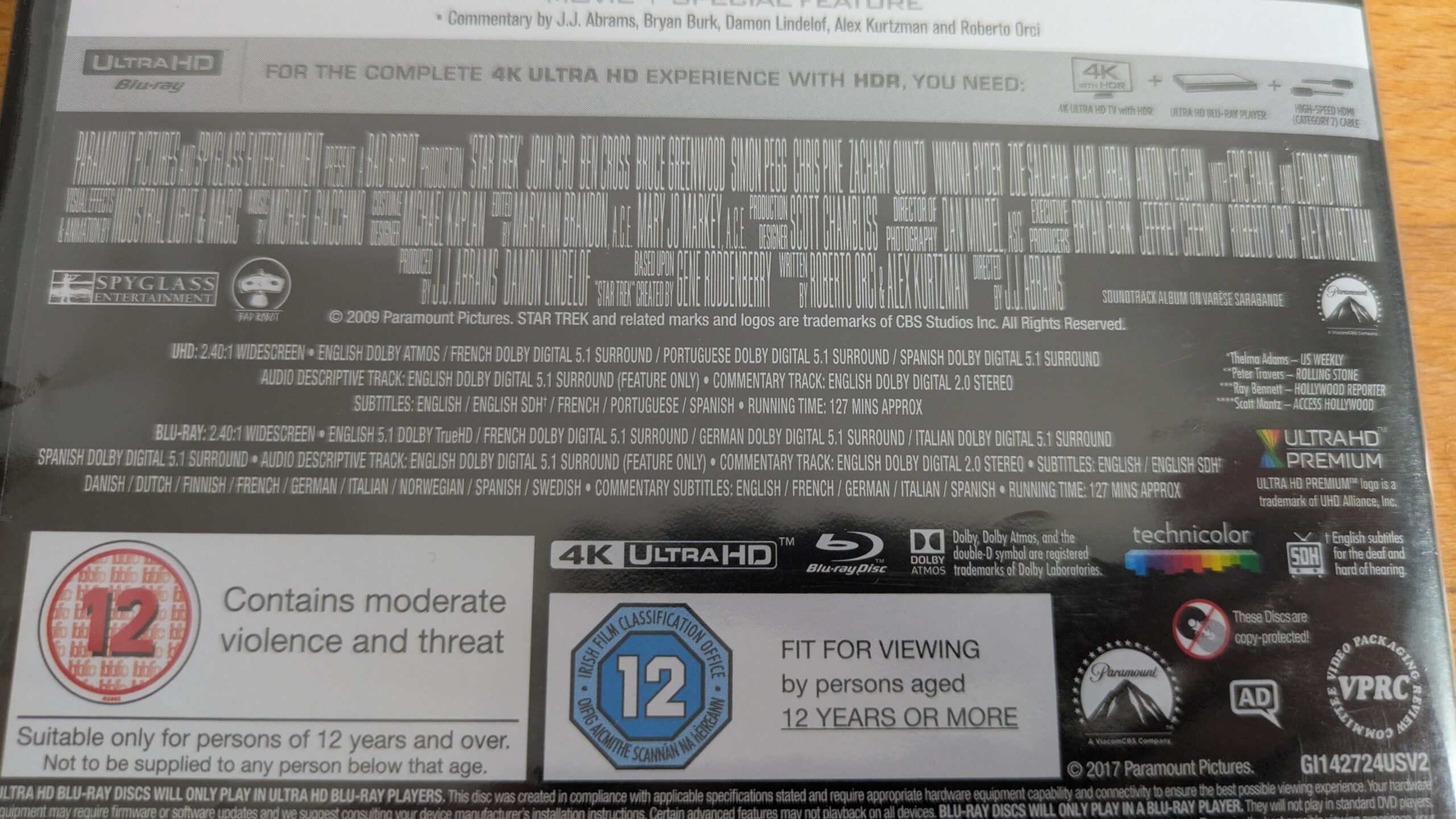 Star Trek (2009) – 4K UHD + Blu-ray - Obrázek 4