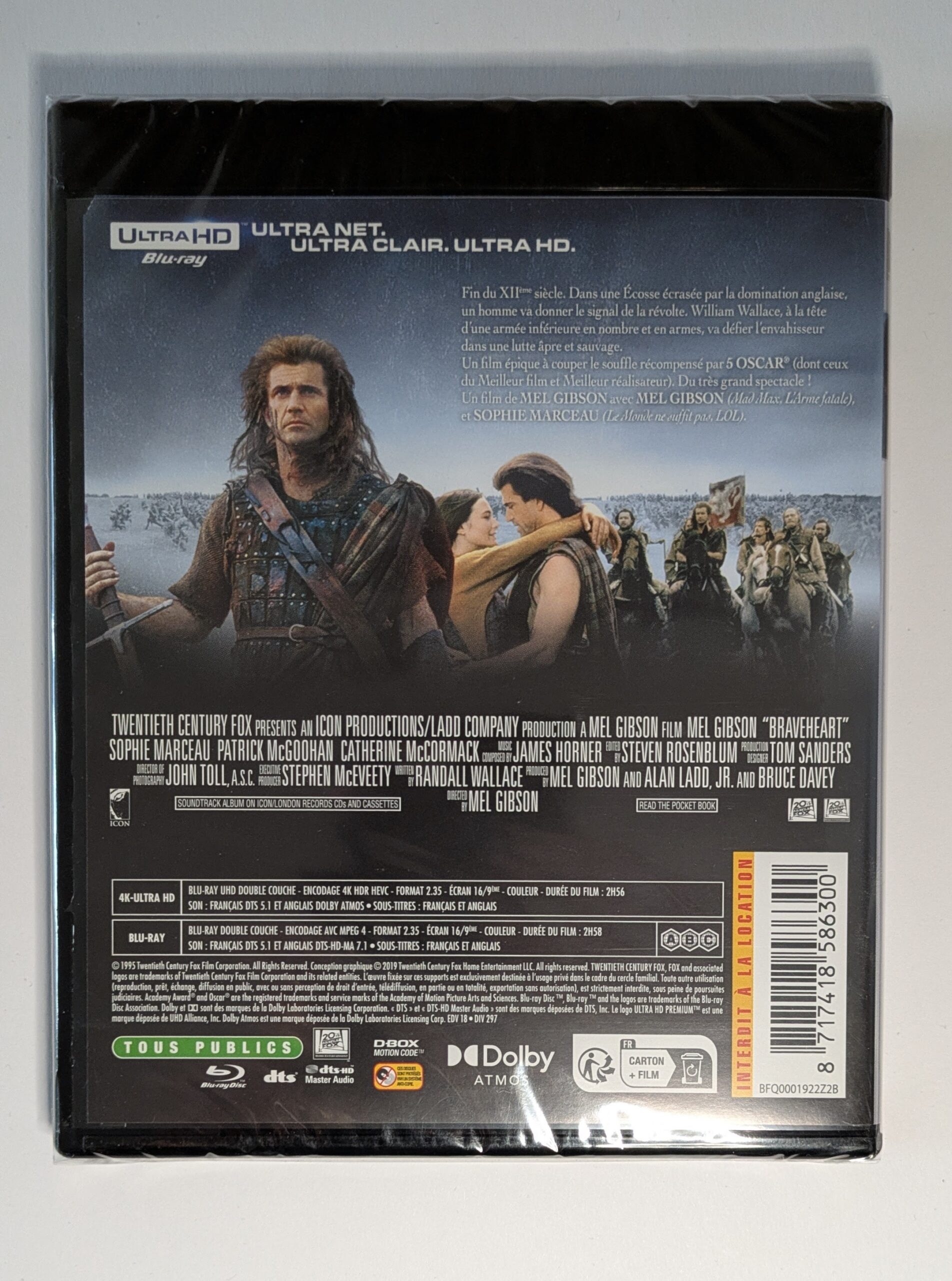 Statečné srdce – 4K UHD + Blu-ray - Obrázek 3